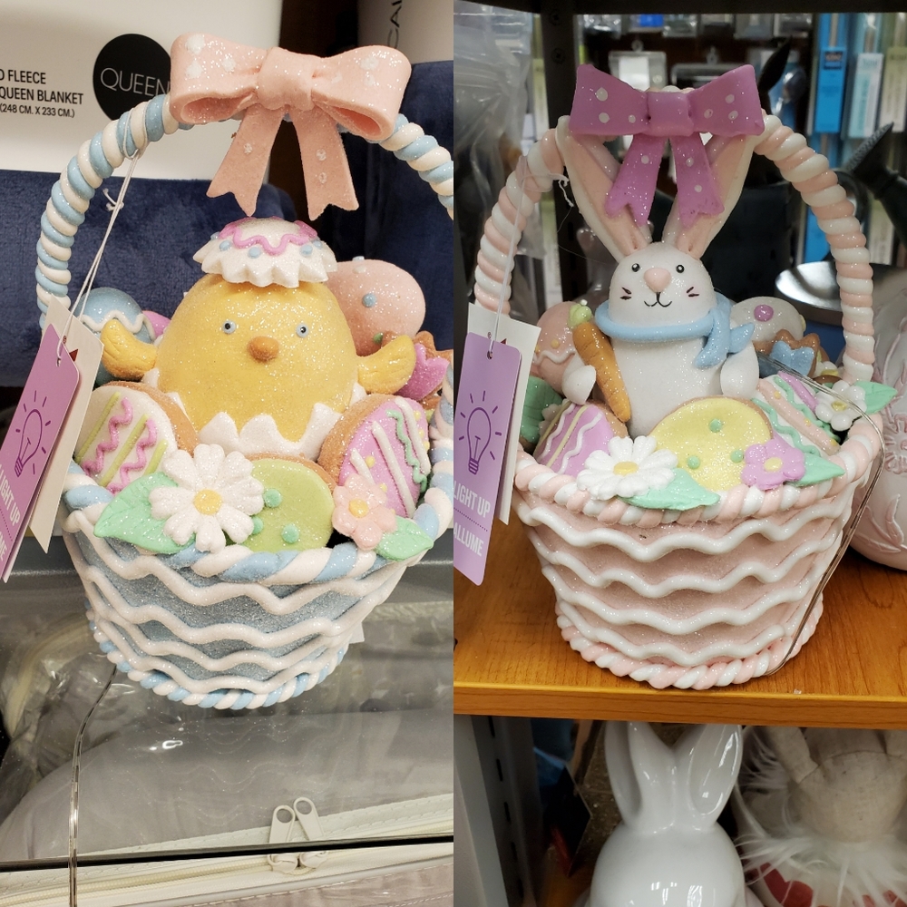 Easter gingerbread baskets